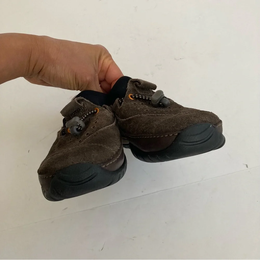 Timberland Boys Slip on Shoes Smartwool Power Lounger Slip-on Brown Suede 13.5